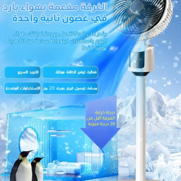 المروحة لتدوير الهواء من دينكس بضمان عامين DENX